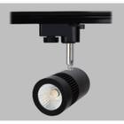 Trilho Eletrificado 1 Metro Com 4 Spot Led 10w Bivolt preto