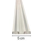 Trilho Suíço Duplo Max para Cortina 1,40m Teto/cortineiro