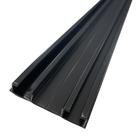 Trilho Suíço Max Duplo Preto Bucha Comum - 1,50 m