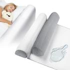 Trilhos de Cama Infláveis NiHome para Crianças - 2 Peças com Bomba - Cinza