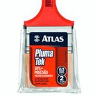 Trincha Pluma Tek Atlas Cerdas Brancas 2.1/2"