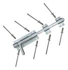 Trinco Portão Jumbo Resistente Ferrolho Maciço 20cm Aluminio