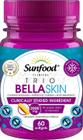 Trio Bella Skin Colágeno Verisol + Ácido Hialurônico + Biotina + Vitaminas 2000mg 60 softgels - Sunfood