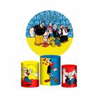 Trio Capa Cilindro + Painel Redondo 3D Popeye 1,50M Veste