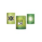 Trio Capas Cilindros Sublimado Ben 10 Em Tecido Veste Fácil - Prime Decor House