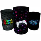 Trio Capas De Cilindro C/ Elástico Vídeo Game
