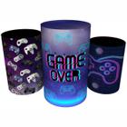 Trio Capas De Cilindro C/ Elástico Vídeo Game