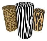 Trio Capas De Cilindro Veste Fácil C/ Elástico Safari