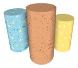 Trio Capas De Cilindro Veste Fácil C/ Elástico Safari