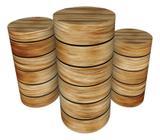 Trio Capas De Cilindro Veste Fácil C/ Elástico Tardezinha