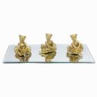 Trio de bailarinas Decorativo Enfeite em Resina kit com 3 balé dança decoração casa - trio-bailarina-07