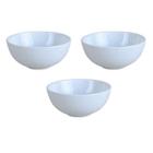 Trio De Bowl Cumbuca Cerâmica Decorados Mesa Posta