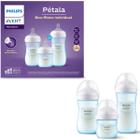 Trio mamadeira petala 3.0 125/260/330ml azul - philips avent