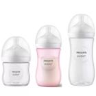 Trio mamadeira petala 3 125, 260 rosa, 330ml  philips avent