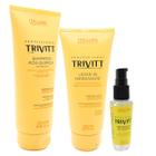 Trio Trivitt Shampoo 250ml Leave-in + Reparador 30ml