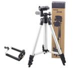 Tripé Tripod para Smartphone Câmeras Nível a Laser Flash 1 Metro Ajustável Alumínio