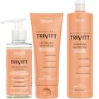 Trivitt - Kit Máscara Liquida de Nutrição 110ml com Nutrição Intensiva 200g e Shampoo Nutritivo 1L