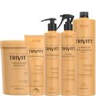 Trivitt - Shampoo+Condicionador+Hidratação+Fluido+Cauterização