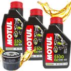 Troca de Óleo Bmw F700 F750 F800 Motul 10w40 + Filtro - MOTUL / FRAM