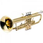 Trompete Bb Htr-300l Laqueado Harmonics +estojo Luxo