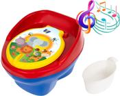 Troninho Infantil Musical Penico Infantil 3x1 Assento Sanitário Pinico Crianças