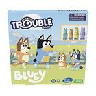 Trouble: Jogo de tabuleiro Bluey Edition, jogo divertido para crianças a partir de 5 anos, jogo para 2 a 4 jogadores, corrida Bluey, bingo, bandido ou pimenta até o fim (exclusivo da Amazon)