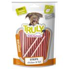 Truly Delight Petisco Para Cães Tiras De Frango e Peixe - 90g