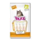 Truly Petisco Cremoso Gatos Sabor Frango E Bife C/5 Tubos