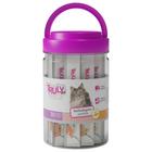 Truly Petisco Cremoso Para Gatos Sabor Variado C/30 Tubos