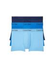 Trunk Calvin Klein masculino Micro Stretch, pacote com 3 unidades, cintura baixa