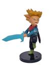 Trunks do Futuro Super Sayajin (Base Preta) - Miniatura Colecionável 8cm Dragon Ball Super