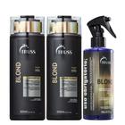 Truss Blond Kit Shampoo Condicionador e Uso Obrigatório Blond Reconstrutor 260ml