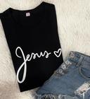 Tshirt Camiseta Jesus Moda Feminina Algodão