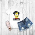 Tshirt Escobart- Simpsons - Bart - Pablo Escobar - Narcos -Camiseta - feminina - baby look -filme