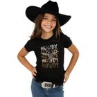 Tshirt Infantil Meninas Bill Way Preta