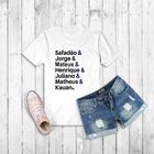 Tshirt Sertanejo, Safadão, Jorge e Mateus - Camiseta - Baby look Unissex