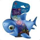Tubarão Bebê Brinquedo Baby Shark Vinil Macio Azul Cometa