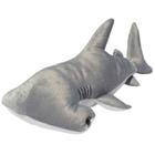 Tubarão Martelo de Pelúcia Marinha Cinza 46 cm Antialérgico
