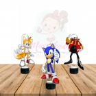 Balao Metalizado Sonic Festa Infantil Menino Kit Com 2 Sonic - ibalon -  Balão Metalizado - Magazine Luiza