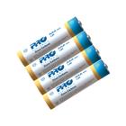 Tubo 60 Pilhas Proeletronic Pqpc-Aaa4 Zinco - 15 Packs Com 4 Unidades