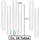 Tubo De Ensaio 12x75mm Vidro 10 unids - CRAL