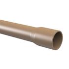 Tubo de PVC Marrom Soldável 4" 110mm com 6 Metros - 10121035 - TIGRE