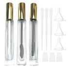 Tubo de Rímel e Brilho Labial Vazio (10ml) - Kit com 3 Unidades