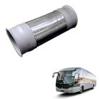 Tubo Flex. Ônibus Mercedes Benz O500 4.1/2"X250mm Aço Inox