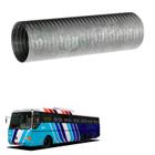 Tubo Flexível Ônibus O400 4.1/2" 500mm Aço Galvanizado - Bepo