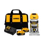 Tupia 20v Dewalt Dcw600 + 2 Baterias 5ah + Carregador + Bolsa