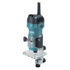 Tupia 6Mm 1/4'' 530W 35000RPM Com Guia Reta e Padrão Chave Base Acrílica M3700B 220V Makita