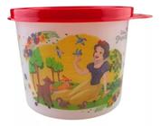 Tupper redondinha branca de neve da tupperware - Tupperware