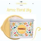 Tupperware Caixa Arroz Floral 2kg
