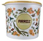 Tupperware Caixa Arroz Floral 5kg Plus